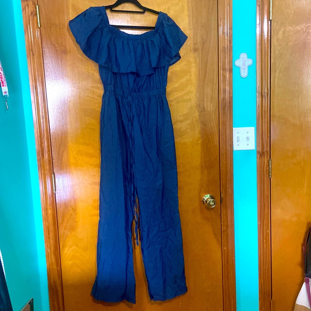 Denim jumpsuit